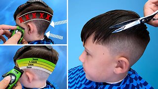 Boys Haircut Tutorial | Step by Step Easy Fade Method