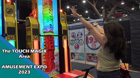 Visiting The Touch Magix Area At Amusement Expo 2023
