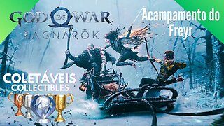 God Of War: Ragnarök: Acampamento do Freyr| COLETÁVEIS | COLLECTIBLES | 4k-PTBR #38