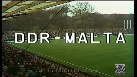 1978 FIFA World Cup Qualification - East Germany v. Malta