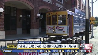 Streetcar crashes increasing in Tampa