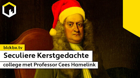 Seculiere Kerstgedachte, college met Professor Cees Hamelink