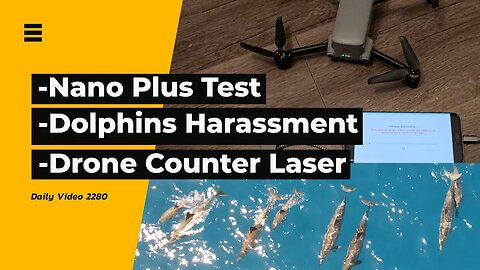 Autel Nano Plus Drone Replacement Test, Dolphins Harassment Case, Drone Counter Laser