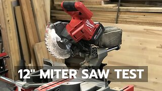 12" Miter Saw Test: An Inside Look Behind the Scenes