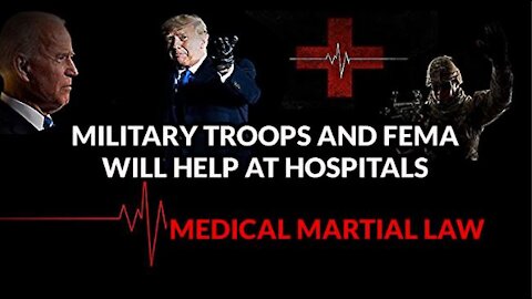 BIDEN PRAISES TRUMP, THE MILITARY SENDS TROOPS TO HOSPITALS! DOOR TO DOOR SOON (OPERATION WARPSPEED)