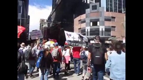 Sydney freedom rally: Crowd leaves Town Hall