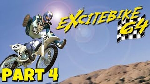 Let's play Exitedbikes 64 - Part 4 - Amateur Race Silver Round