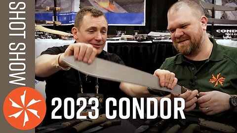 New Condor Knives at SHOT Show 2023 - KnifeCenter.com