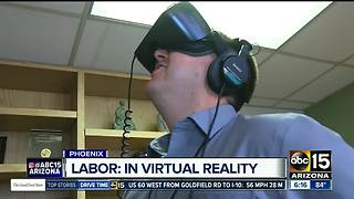 Virtual reality labor, would you try it?