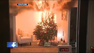 First responders warn of Christmas Tree fire danger