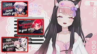 @darlingstrawb Talked Into Talking About Yanderes #vtuber #clips