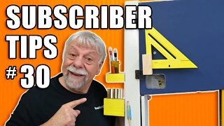 Subscriber Submitted Woodworking Tips - Episode #30