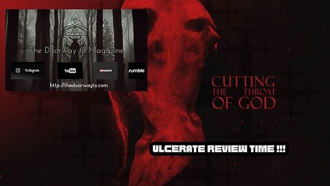 Debemur Morti Productions- Ulcerate- Cutting the Throat of God - Video Review