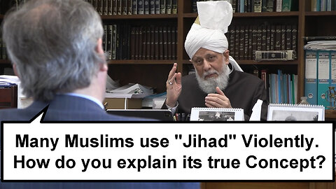 Many Muslims use "Jihad" Violently. How do you explain its true Concept?