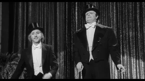 Putting On The Ritz Gene Wilder And Peter Boyle