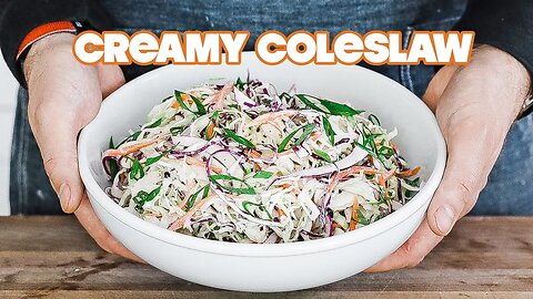 The Best Creamy Coleslaw Recipe