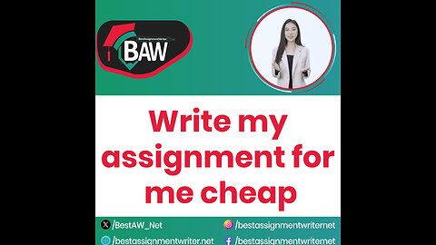 Write My Assignment For Me Cheap | bestassignmentwriter.net