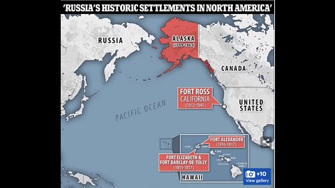 Russia Wants Alaska & Part-California Back*When China & Russia Claim USA*Debt Default*Colonization*