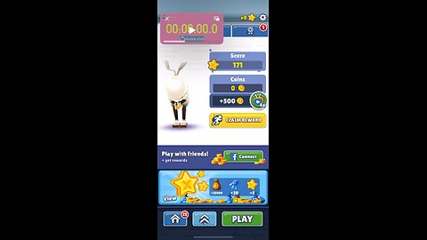 subway surfers 500 coin speed run 1:56.8