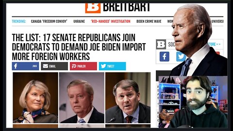 Senate Sells Out! Importing MORE Foreign Workers, With 12M Jobless AMERICANS!