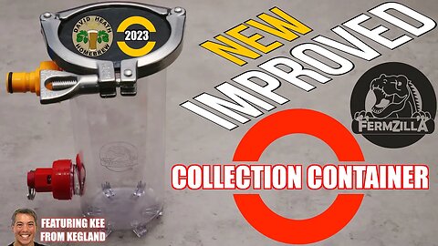 The NEW Fermzilla 600ml Tri Clover Collection Container