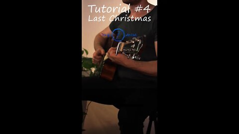 Tutorial #4 | Last Christmas (Guitar Cover) - WHAM! / Taylor Swift | #shorts #guitar