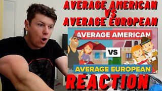 Average American vs Average European - How Do They Compare? - People Comparison (IRISH GUY REACTS!!)