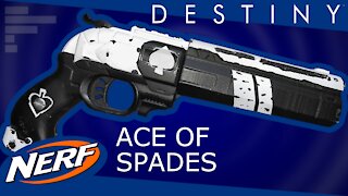 Make a Nerf Destiny 2 Ace of Spades Destiny Cosplay Prop! | Nerf Doublestrike Mod