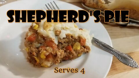 Sheppard's Pie