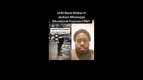 Unfit Black Mother In Jackson Mississippi