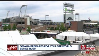 Downtown Omaha prepares for College World Series