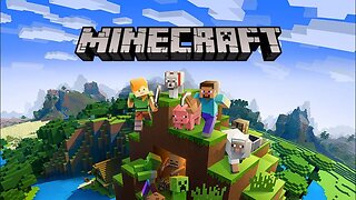 Explorando o Mundo de Minecraft, jogando com o @riquerjgamer #ps4 #minecraft #mojang