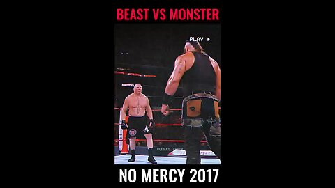 Brock Lesnar The Beast Vs Braun Strawman The Monster