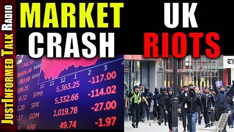 Violent Hordes Of Foreign Invaders Destroy The UK As GLOBAL Markets Crash!