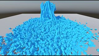 Godot Engine 4 - Mass Rigid Body Physics Simulation - 10000 Rigid Bodies