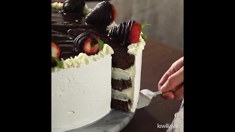 Chocolate Cake with Cream Cheese Frosting