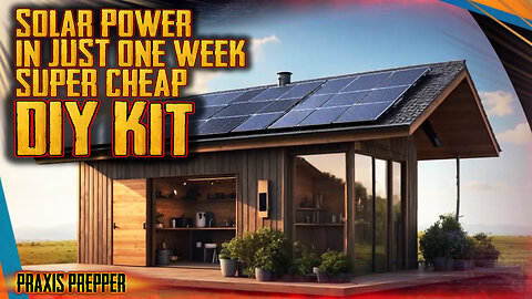 Super Simple DIY Solar Power Kit - Save Thousands of Dollars