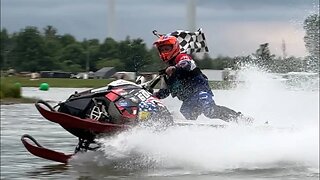 NYSWA Snowmobile Watercross Races at Flatrock July 2023