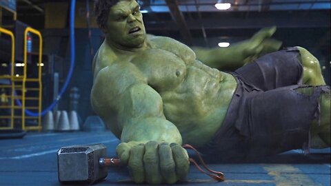 Thor vs Hulk fight scene!! The Avengers!! Marvel movie