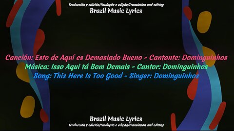 Brazilian Music: This Here Is Too Good - Singer: Dominguinhos