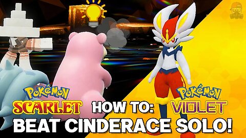 The BEST SOLO Build for Cinderace Tera Raid in Pokemon Scarlet and Violet