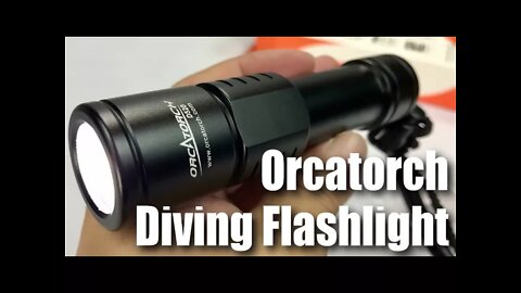 ORCATORCH Scuba Diving Flashlight Review
