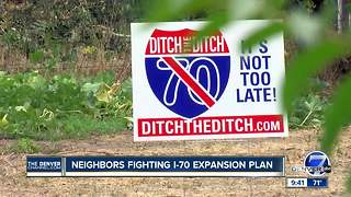 Neighborhoods still fighting against I-70 expansion project