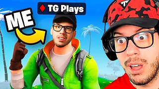 I Pretended To Be TG Plays In Fortnite!