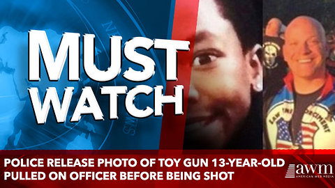 Police Release Photo Of Toy Gun 13-Year-Old Pulled On Officer Before Being Shot