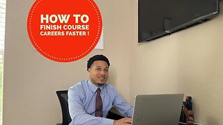 Start & Finish Course Careers in 4 weeks or less