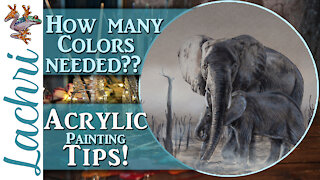 Color Tips for Acrylic Painting! - Lachri