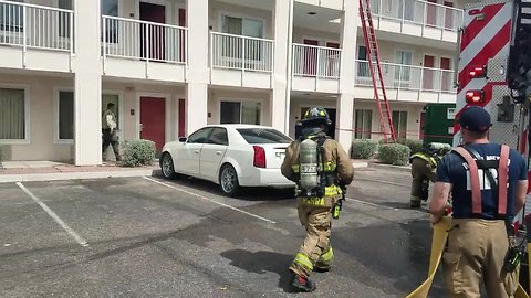 Crews put out fire on Butterfield