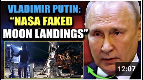 Putin Exposes the Truth About the "Fake" Moon Landings