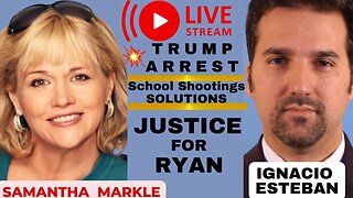 Samantha Markle Co-Host w/ Ignacio Esteban Ret. ATF Agent on breaking news; Trump & gun violence